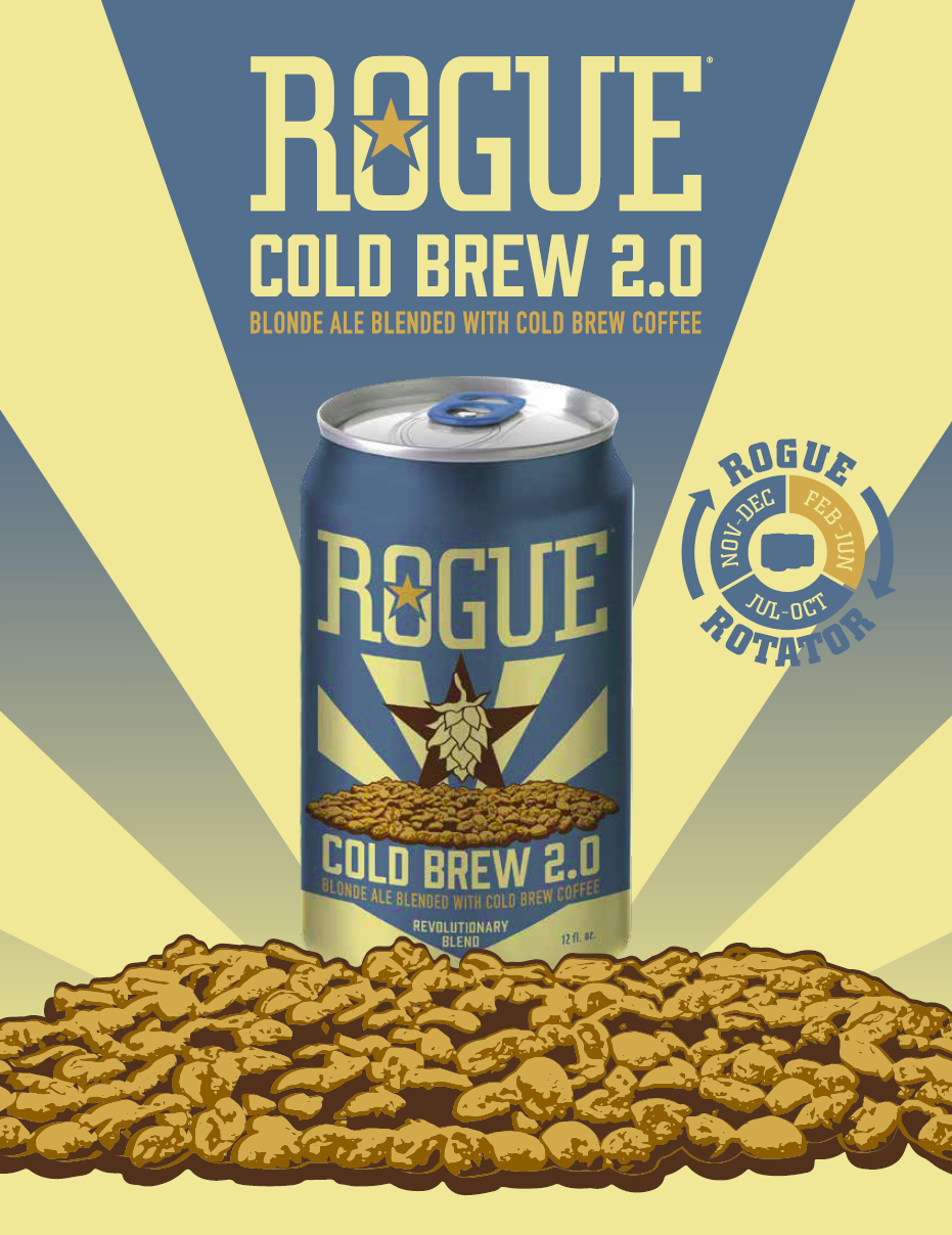 Rogue Cold Rogue Ales Adds Cold Brew 2.0 to Seasonal Lineup | Mashing In