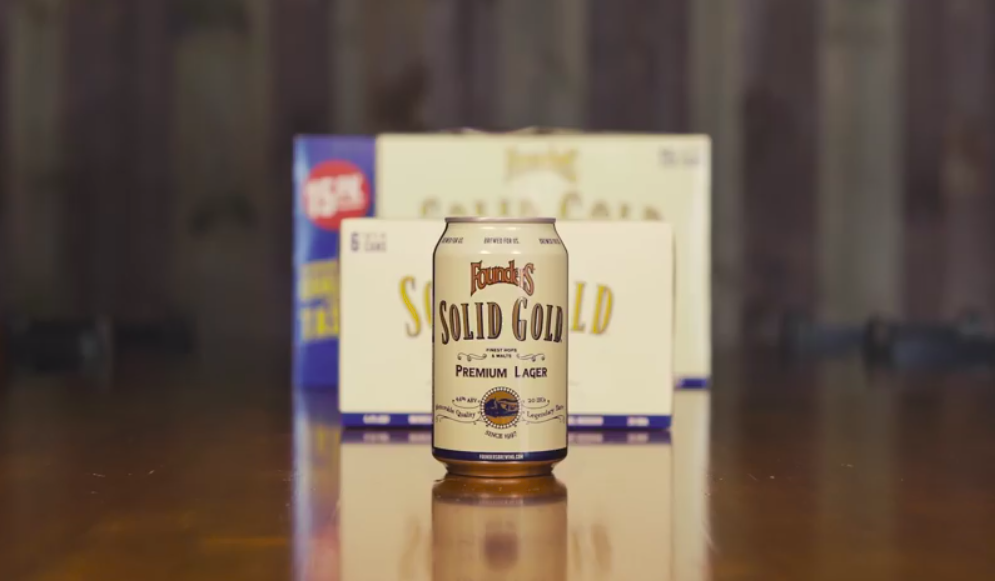 Founders Brewing Co. Introduces Solid Gold Premium Lager | Mashing In